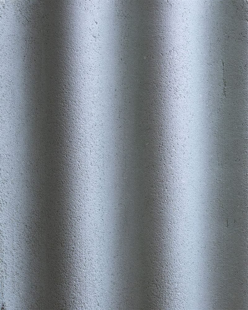 Clayworks corrugated custom white clay plaster sample swatch