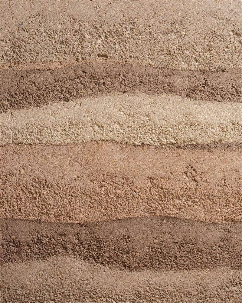 Clayworks rammed earth finish texture 12 clay plaster sample swatch